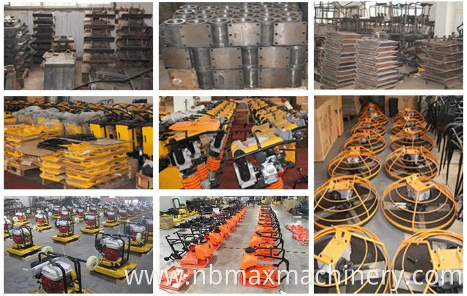 Construction Tools Gasoline Power 14kn Tamping Rammer Machine